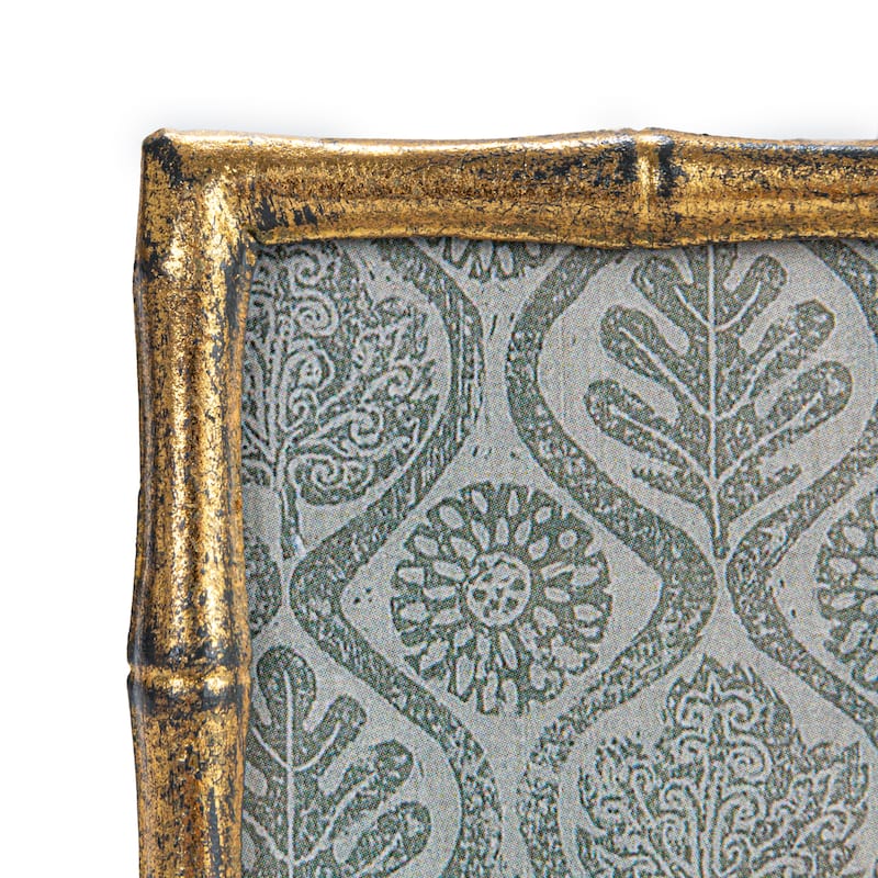 Metal Bamboo-Style Photo Frame