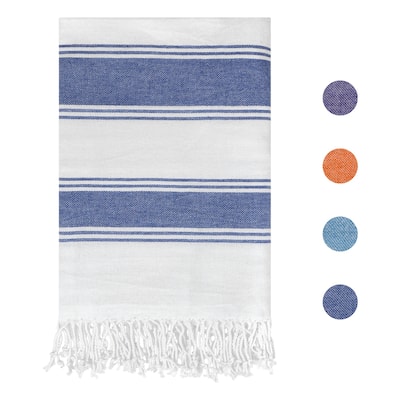 Oversized Striped Beach Towels, Comfort and Quick Dry Towel for Travel, Swim, Camp 40" x 72"