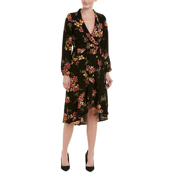 bobeau faux wrap dress