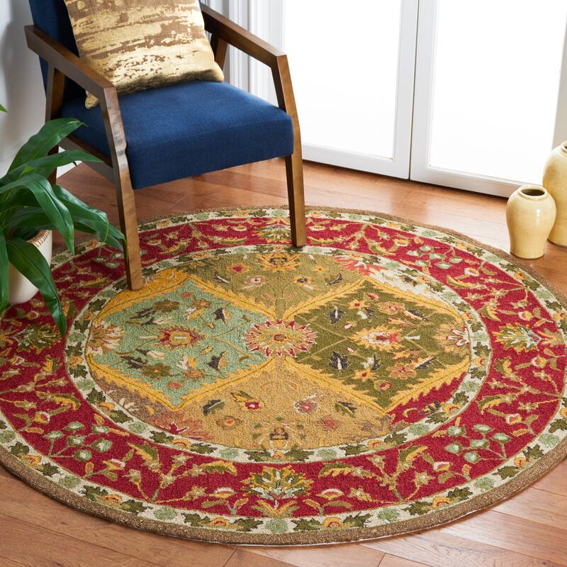 SAFAVIEH Handmade Easy Care Marti Oriental Rug