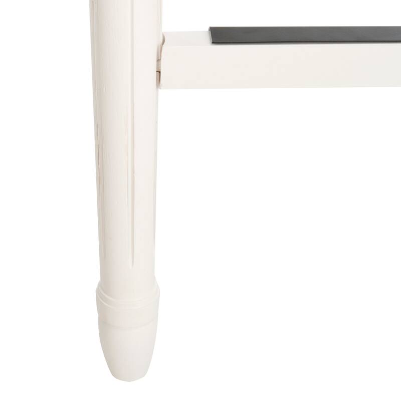 SAFAVIEH Rusmira-30 Inch Rectangular Bar Stool (Set of 2) - 23.5" x 19.3" x 47.3" - 19Wx24Dx47H
