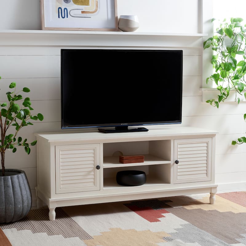 SAFAVIEH Tate 2 Door 1 Shelf Media Stand - 47" W x 16" D x 20" H