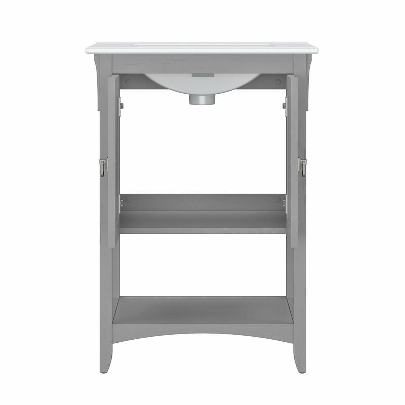 Salinas 24W Bathroom Vanity with Sink by Bush Furniture