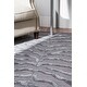 preview thumbnail 18 of 16, nuLOOM Handmade Zebra Faux Silk/ Wool Area Rug