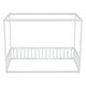 preview thumbnail 6 of 18, Twin Canopy Floor Bed with Fence and Guardrails for Kids, Toddler Safe Design