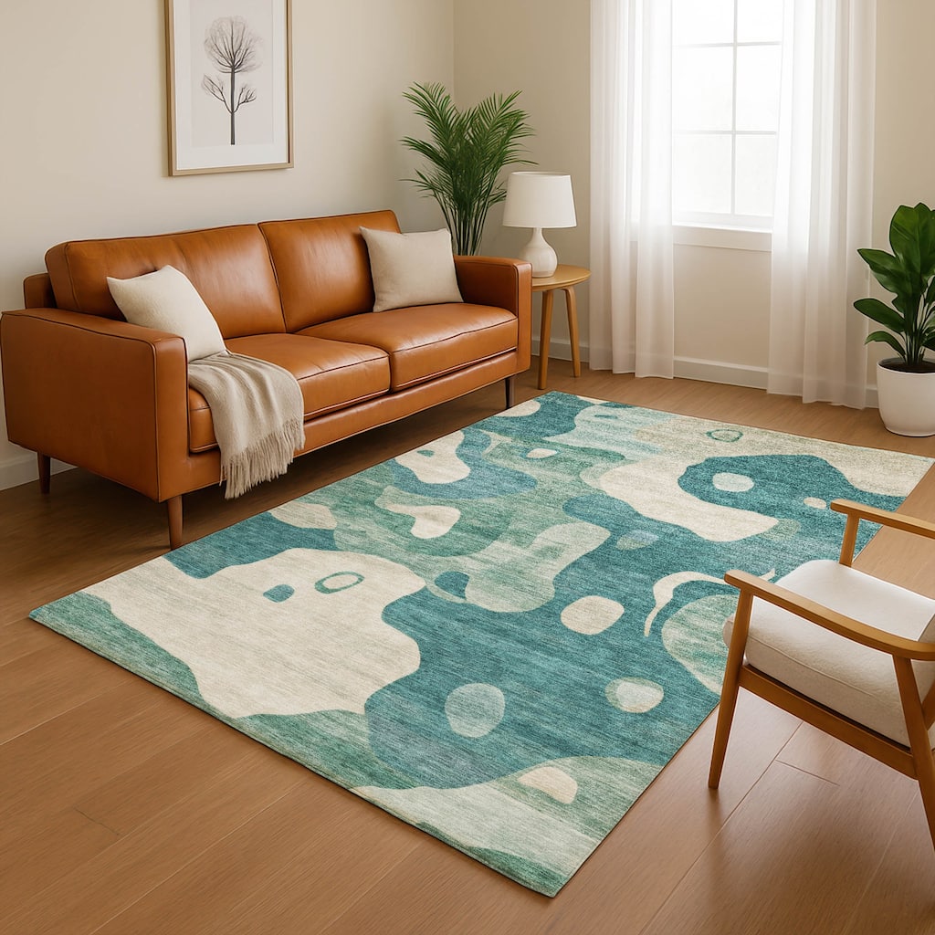 Premium Washable Super Soft Abstract Kali Mayfield Rug