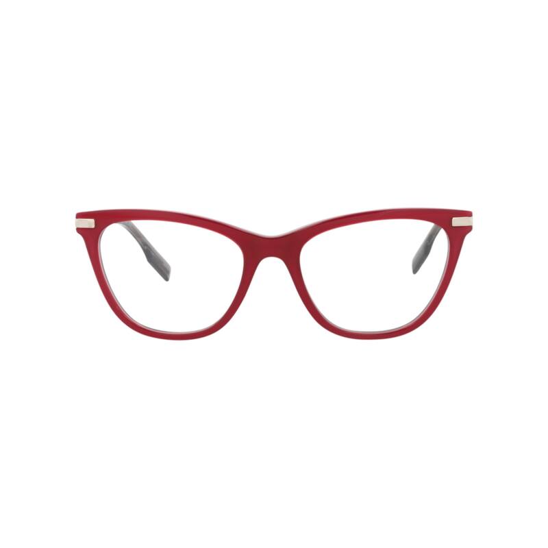 McQ Alexander McQueen Cat Eye-Frame Acetate Optical Frames - Violet Silver Transparent - N/A