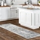 preview thumbnail 45 of 46, Nuloom Transitional Moroccan Frances Area Rug 2'6" x 8' Runner - Grey - Runner
