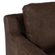 preview thumbnail 51 of 55, Poly & Bark Sorrento 35" Lounge Chair - Full Grain Genuine Italian Leather