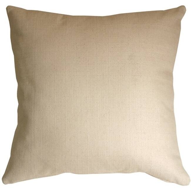 Wading Birds Cotton 20x20 Throw Pillow with Polyfill Insert