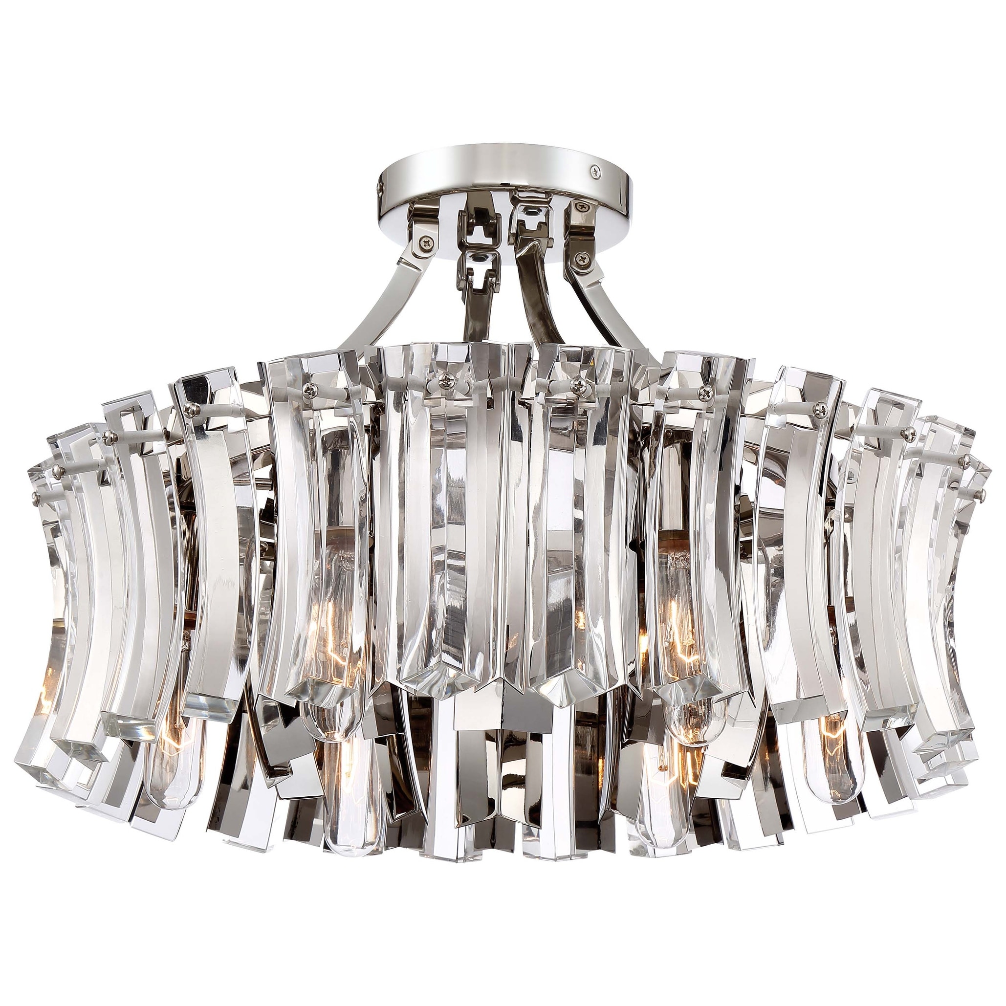Élégance Royale - 6 Light Semi Flush by Metropolitan