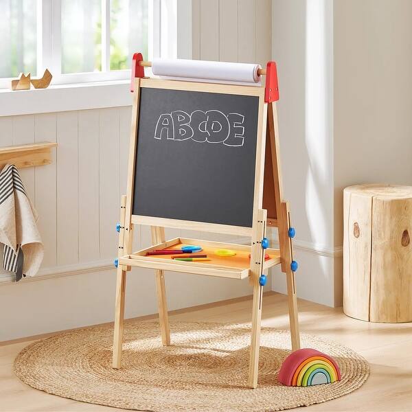 slide 2 of 10, Tiny Land® 3-in-1 Art Easel for Kids Toddler