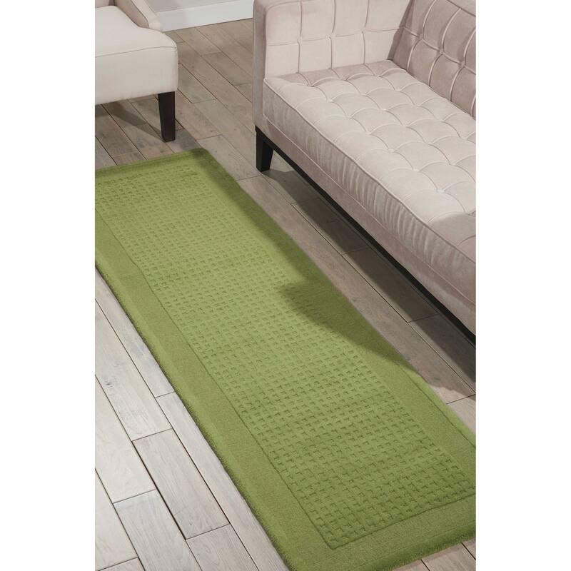 Nourison Hand-tufted Westport Solid Wool Area Rug