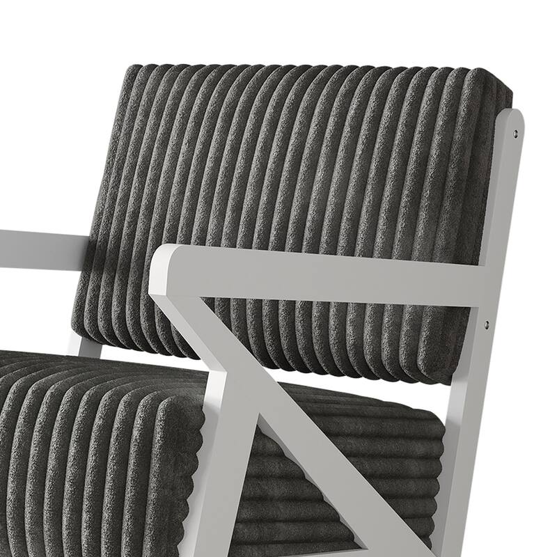 CraftPorch Chic Modern Velvet 3-Piece Upholstered Living Room Set