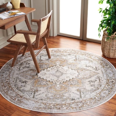 SAFAVIEH Arizona Shuan Machine Washable Slip Resistant Vintage Oriental Rug