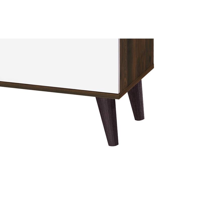 Amidon TV Stand for TVs up to 47.3", with 2 Storage Shelves& 1 Cabinet