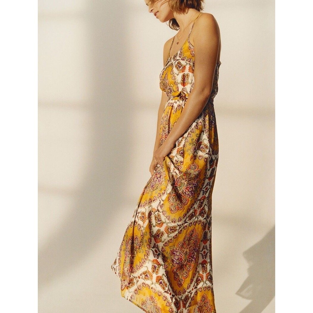 medallion maxi dress