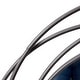 preview thumbnail 15 of 32, Stylish Metal Wall Mirror with Overlapping Circles and Foiled Finish - Gold or Gray