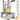 EVOR Commercial French Fry Cutter with 4 Replacement Blades Lemon Potato Cutter for French Fries with Tray and Handle