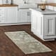 Nuloom Loni SuperiorWash Solid Machine Washable Shag Area Rug - 2' 6" x 8' - Beige - Runner
