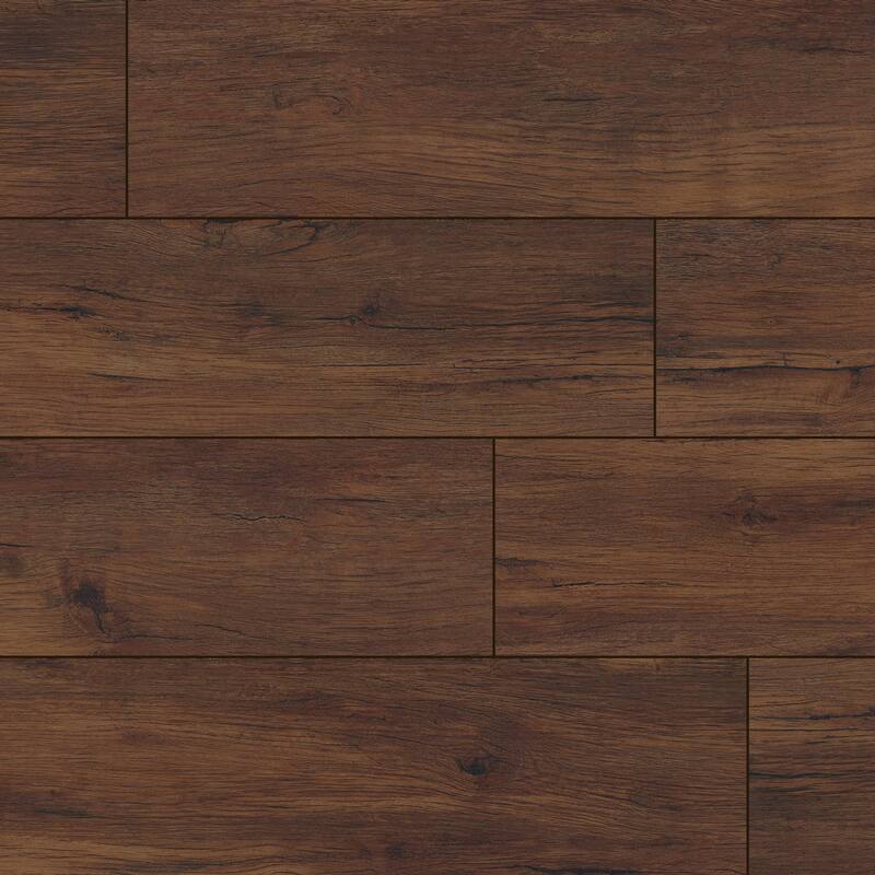 Ackland AKVRC9X60-5012-PL Parkland 9" x 60" Embossed Vinyl Flooring - Vintage Mahogany