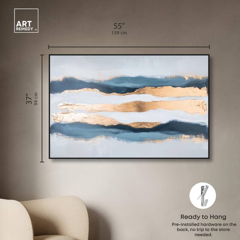 Blue Ridge II Canvas by Art Remedy