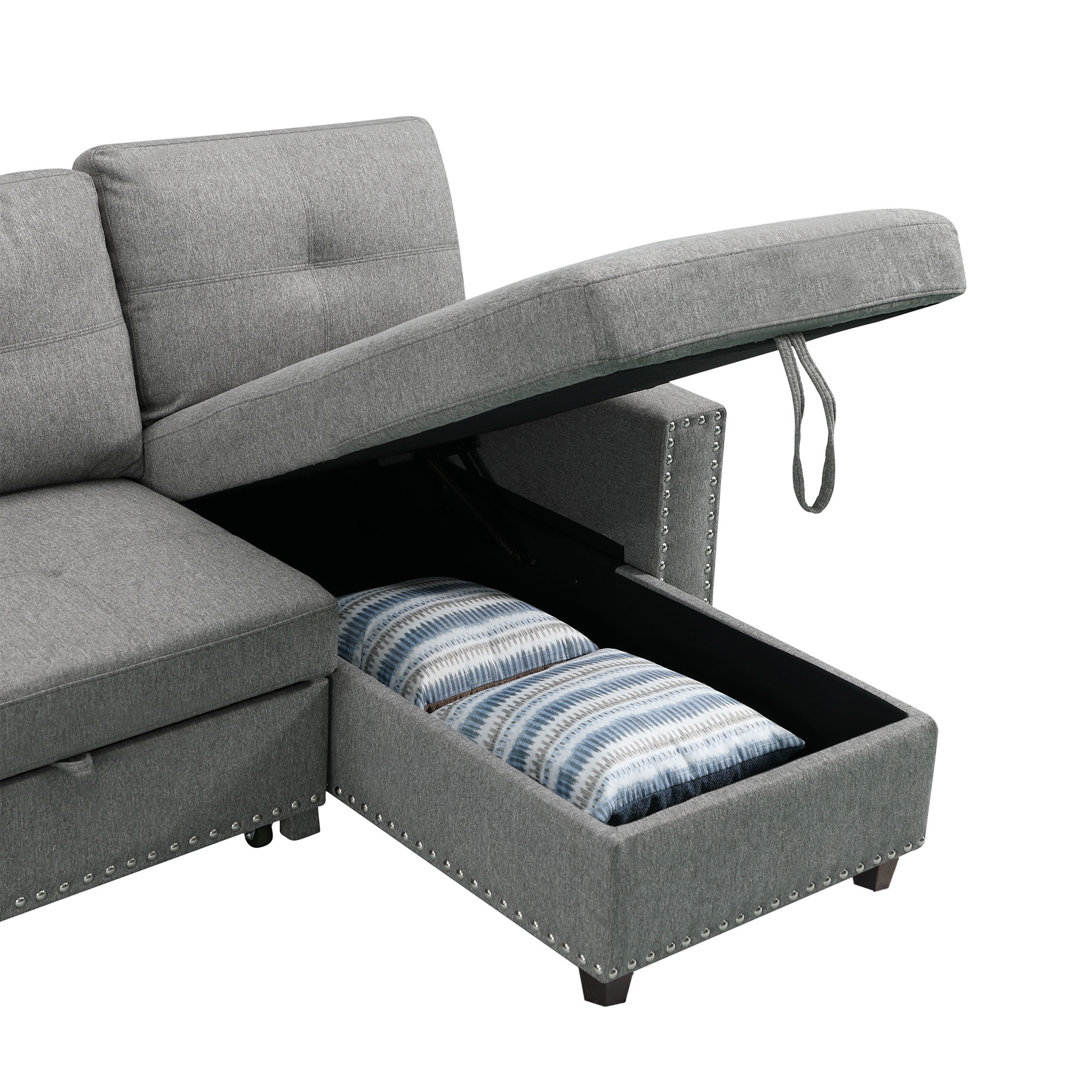 Inessa 89 top reversible sleeper sectional