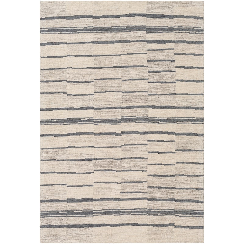 Livabliss Sierra Hand Tufted Geometric Wool Rug