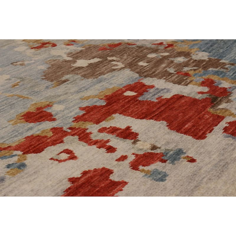 ECARPETGALLERY Hand-knotted Mystique Multi Color Wool Rug - 6' 5" x 10' 1"