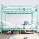 preview thumbnail 12 of 13, Bunk Bed Twin Over Twin with Ladder and high Guardrail,Detachable Bunk Beds