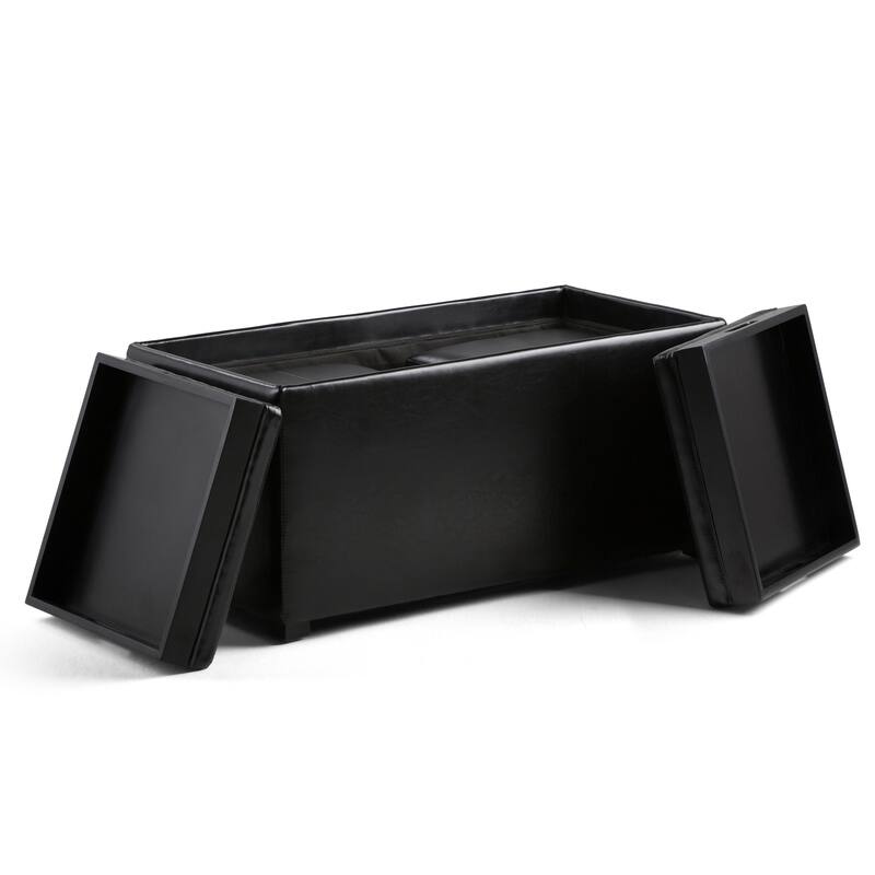 WYNDENHALL Franklin Upholstered 3-piece Ottoman Set