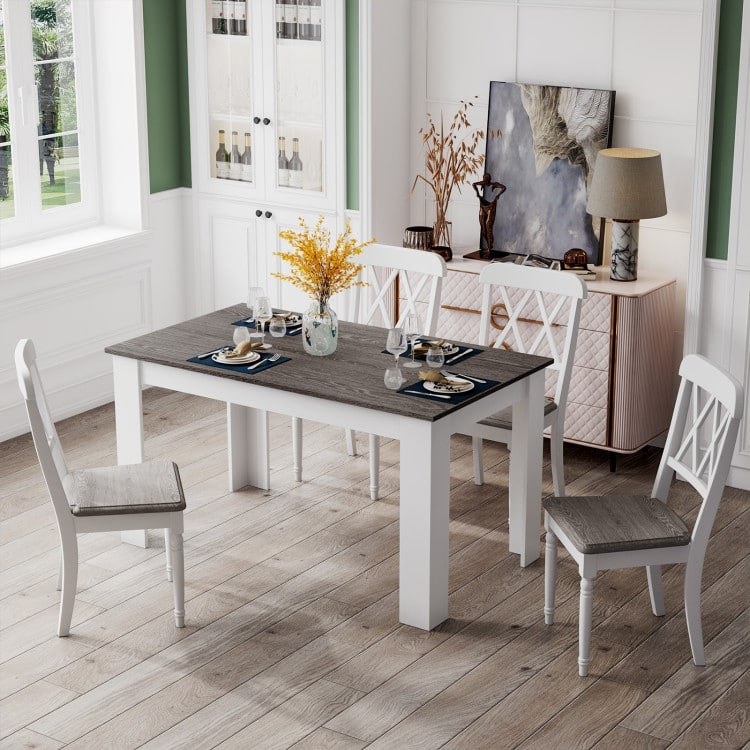 47 Inches Dining Table for Kitchen and Dining Room - 47" x 28" x 30" (L x W x H)