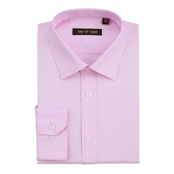men's classic fit long sleeve solid oxford shirt