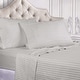 preview thumbnail 1 of 75, Superior Gyda Deep Pocket 400-Thread Count Striped Egyptian Cotton Sheets