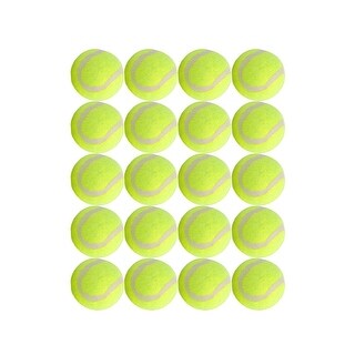 Dog Tennis Balls 20 Pack Pet Tennis Ball for Small Dogs Premium Fetch Toy Non-Toxic Non-Abrasive Material - 2"