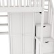 preview thumbnail 21 of 33, Twin size Loft Bed with Bookshelf,Drawers,Desk,and Wardrobe