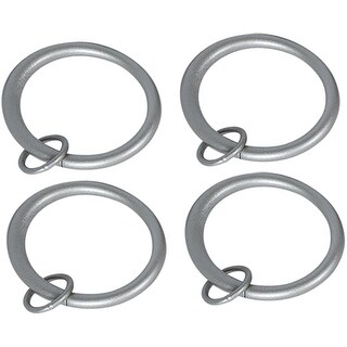 Metal Eyelet Rings Set of 8 Metal Curtain Eyelet Rings 3 Inch Inner Diameter - Bed Bath ...