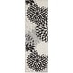 preview thumbnail 26 of 112, Nourison Aloha Floral Modern, Indoor/Outdoor Area Rug 2' x 6' - Black/White