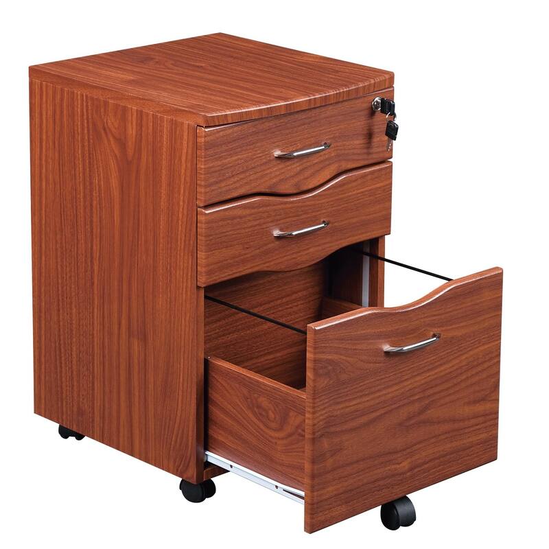 Urban Designs Office Rolling Storage And File Cabinet