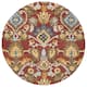 SAFAVIEH, Handmade Marietje Blossom French Country Wool Area Rug