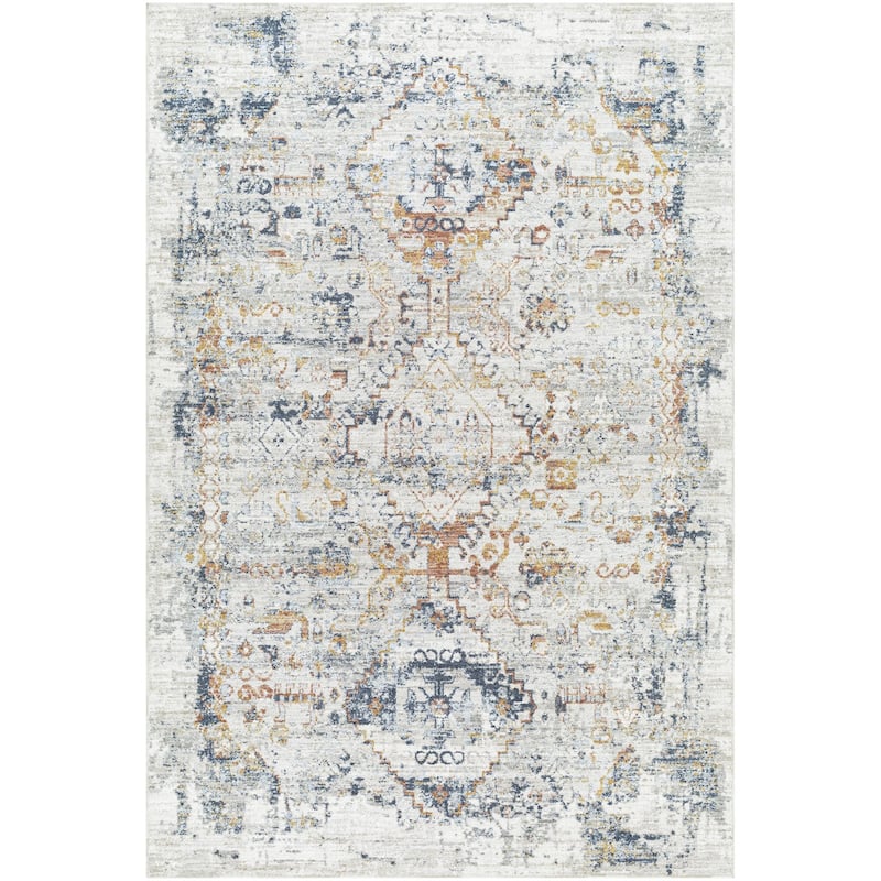 Livabliss Beckham Traditional Diamond Area Rug