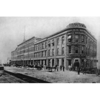 Offices of John D. Rockefeller and Samuel Andrews Black and White ...