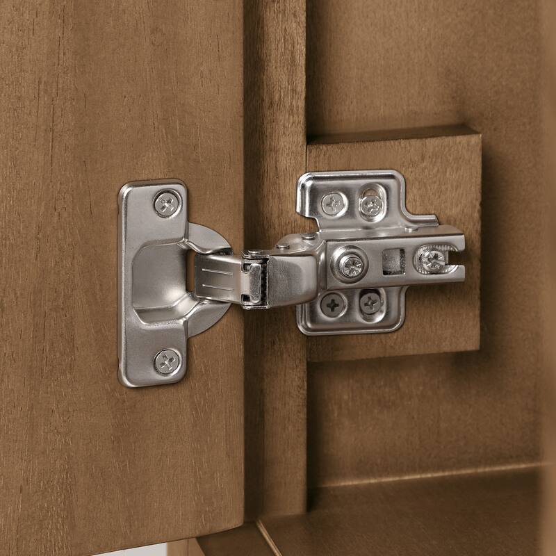 Diya Undermount Single Sink Bathroom Vanity with White Engineered Marble Top