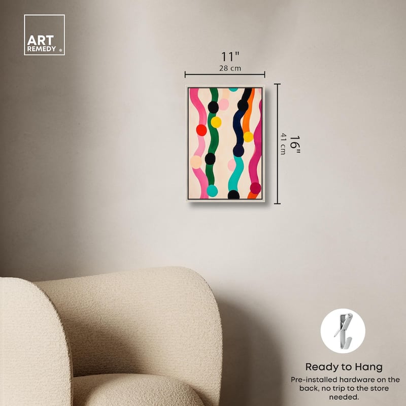 Pearl Colors I Canvas by Art Remedy