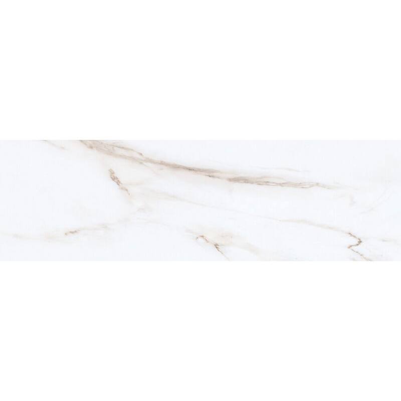 The Tile Life Huntington 3x10 White Ceramic Bullnose Wall Tile - 3 x 10 - 1 Piece