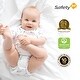 preview thumbnail 4 of 14, Safety 1st Cozy Snuggles Deluxe Dual 2-in-1 Baby Crib and Toddler Mattress, Waterproof and Stain Resistant Cover, White