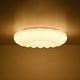 preview thumbnail 11 of 14, Blooming Peony Dimmable LED Flush-mount Nursery Ceiling Light - 18.9 in
