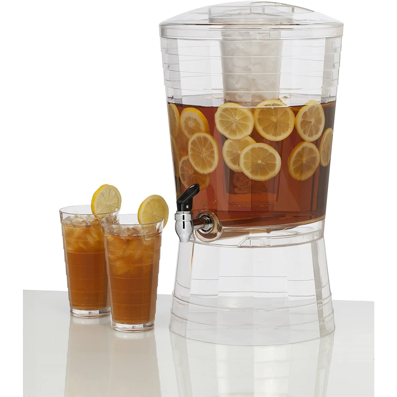 3-Gallon Unbreakable Beverage Dispenser Party Lemonade Punch Tea