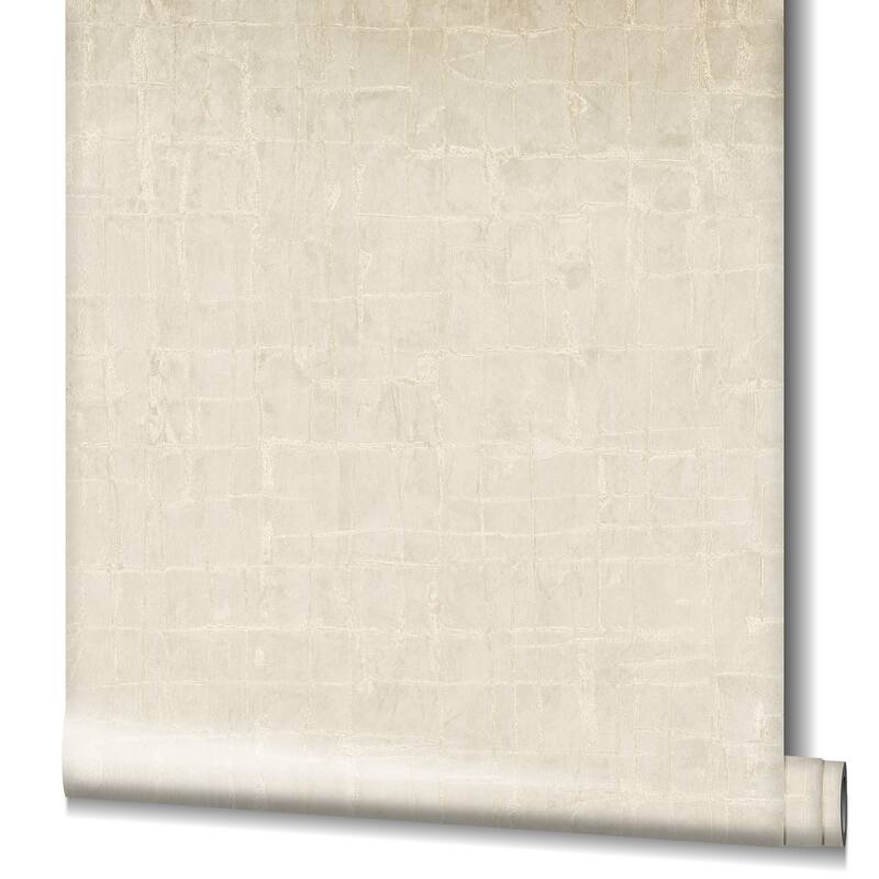 Galerie Wallcoverings Earth Collection Textured Stonework Effect Sheen Wallpaper Roll