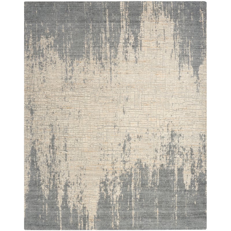 Nourison Harmony Indoor only Beige Abstract Area Rug